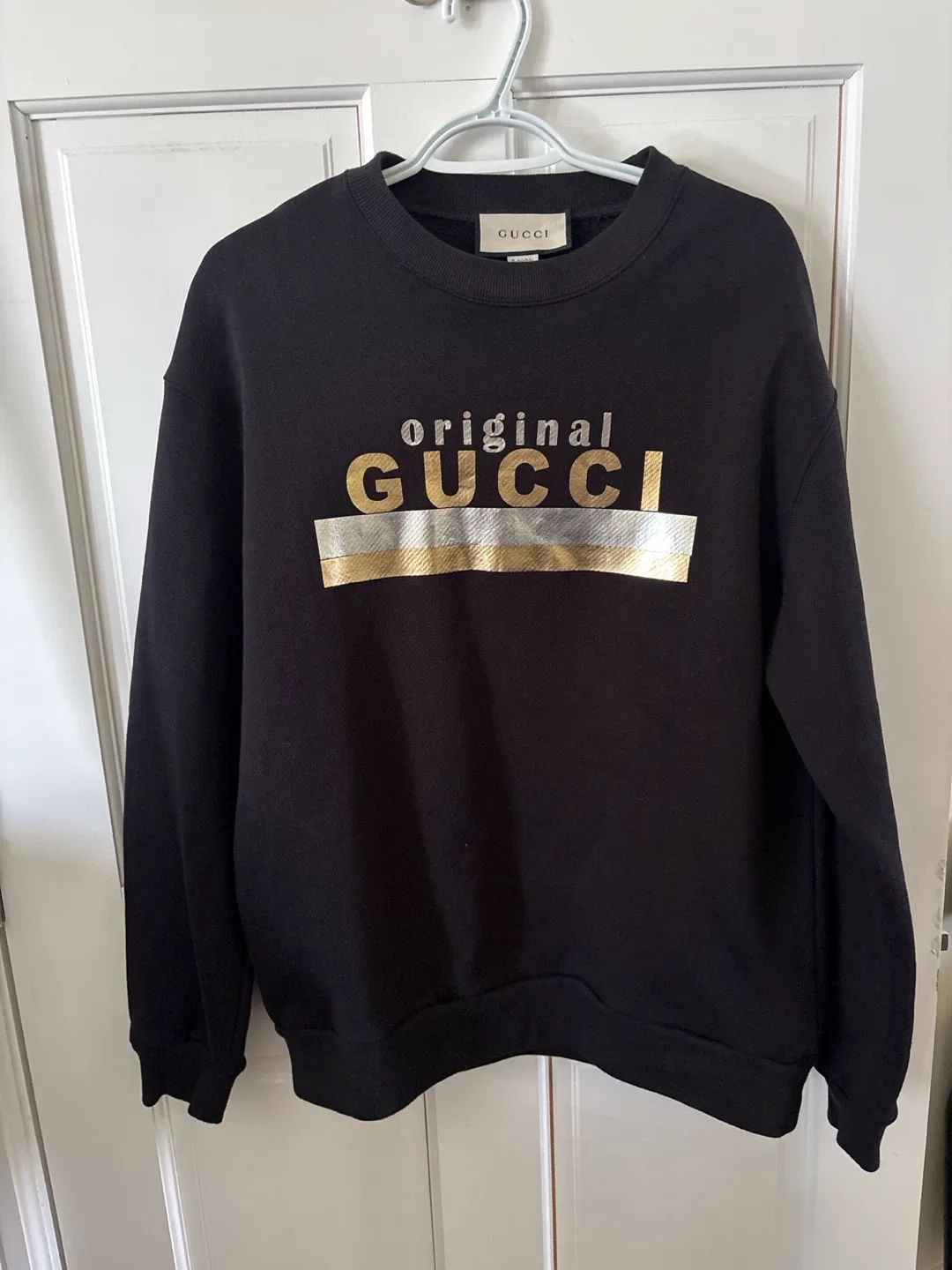Black Gucci 'Original Gucci' Sweatshirt
