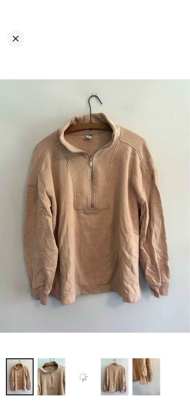 Old Navy Quarter Zip Sweatshirt