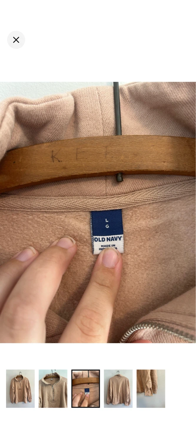 Old Navy Quarter Zip Sweatshirt - photo 3
