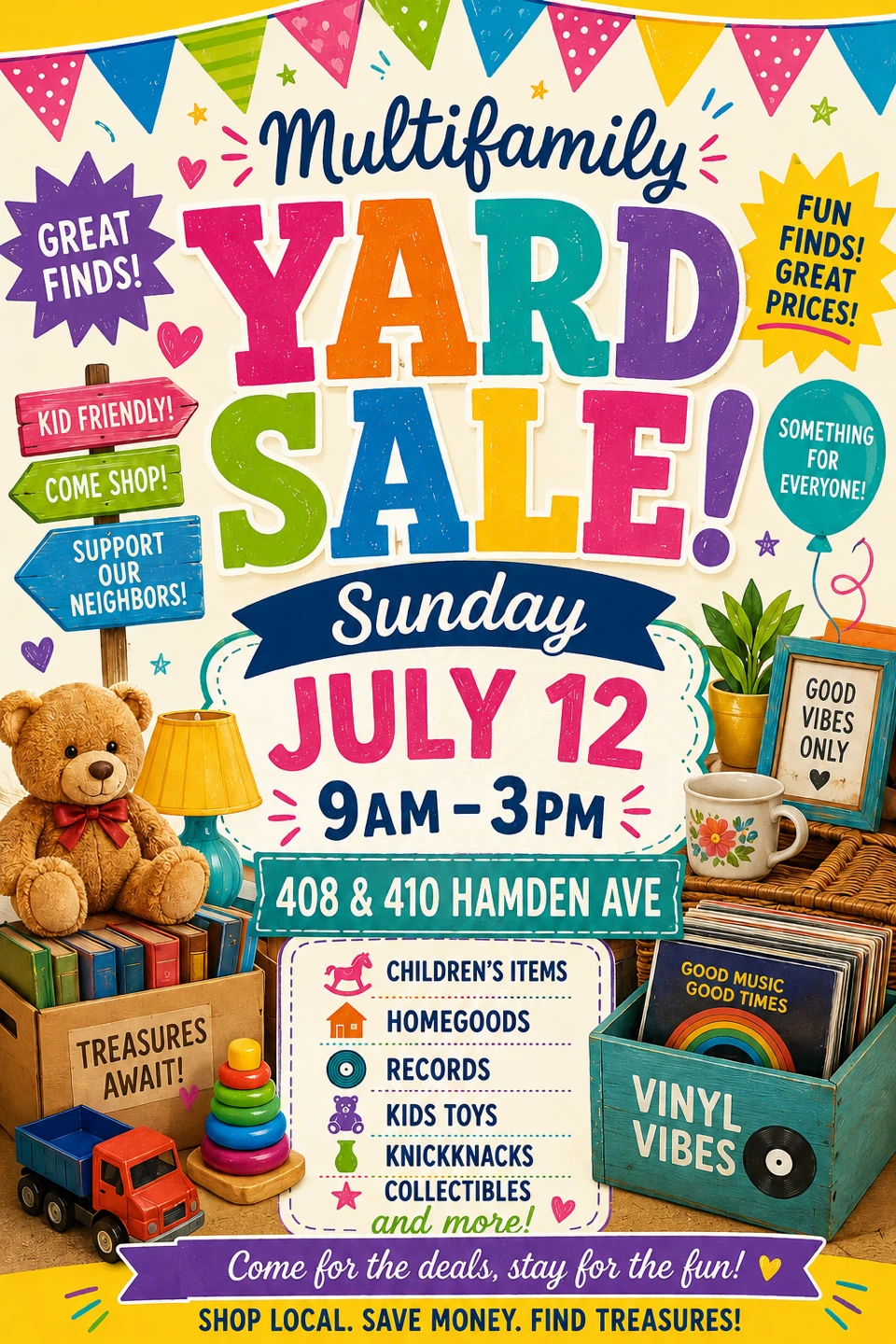 Multifamily Yard Sale - July 12