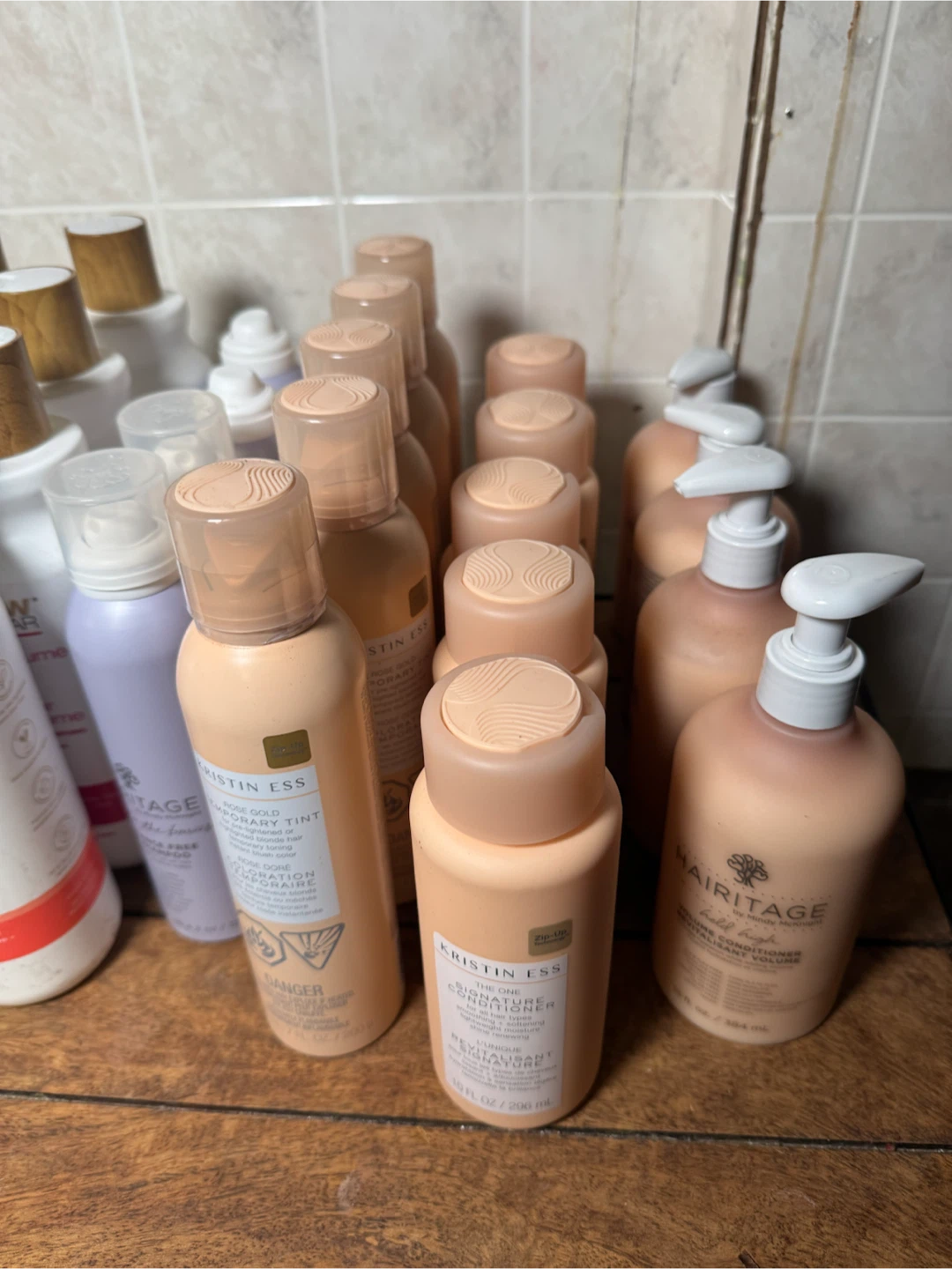 Kristin Ess Rose Gold Temporary Tint & Other Hair Products - photo 5
