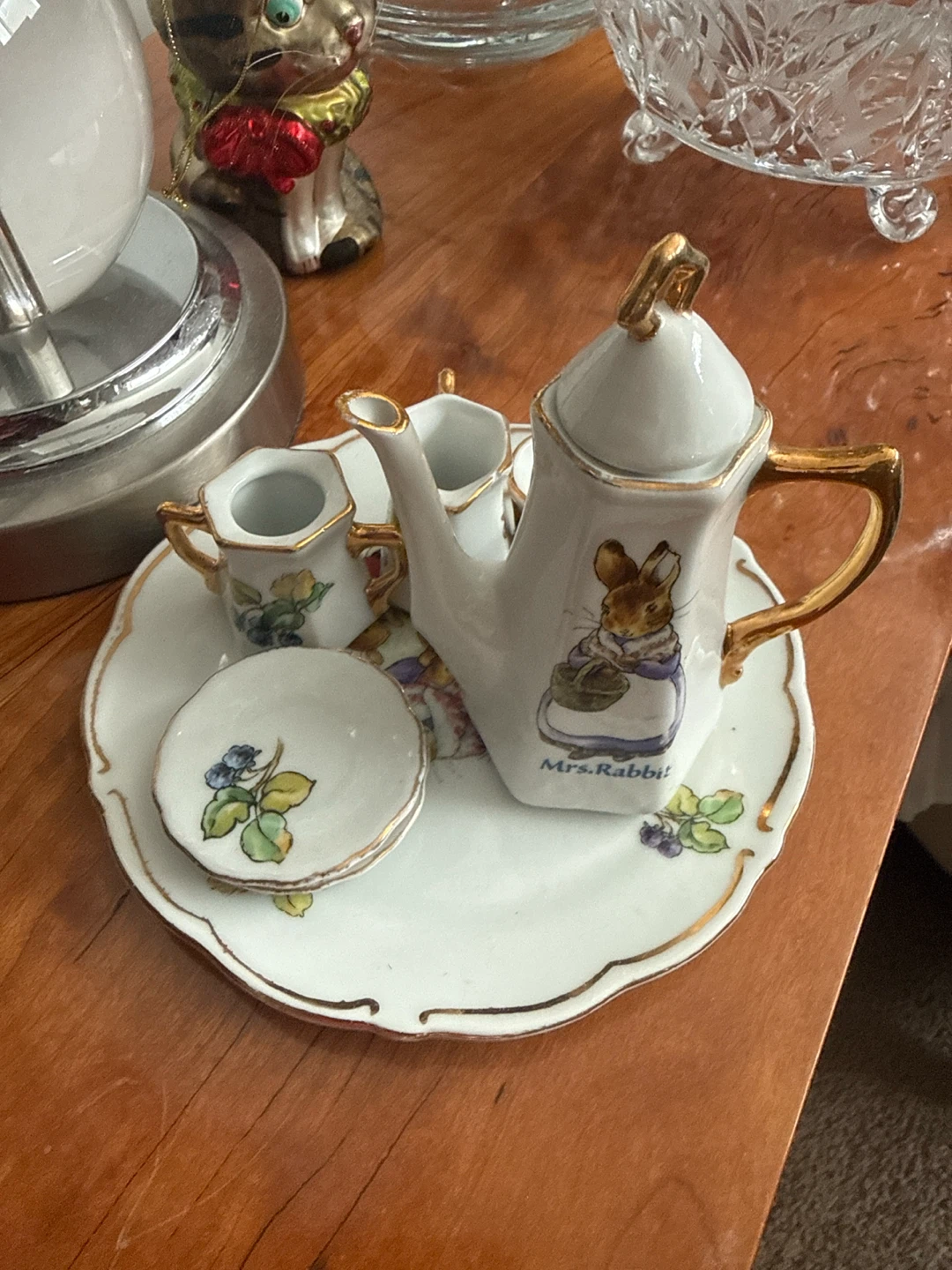 Mrs. Rabbit Tea Set