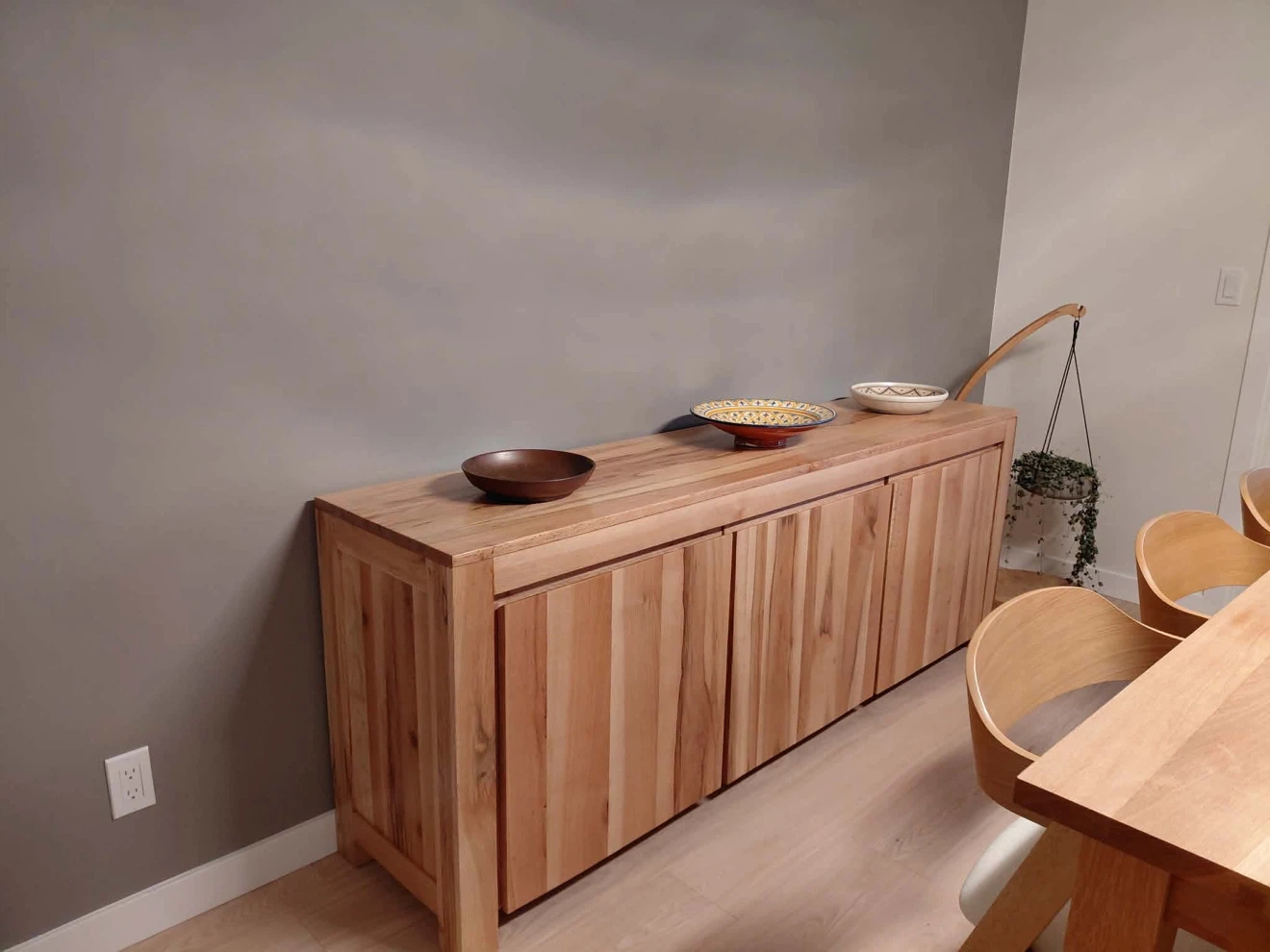 Purewood Wooden Crest Range Buffet - Oak - photo 3
