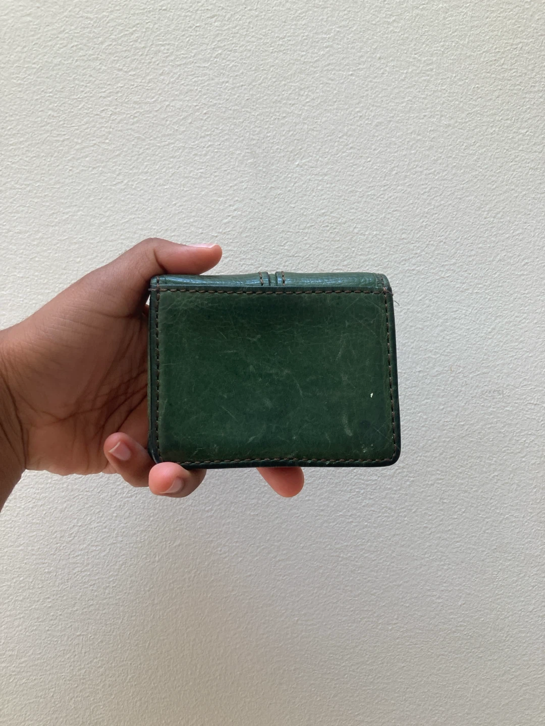 Fossil Green Leather Wallet - photo 3
