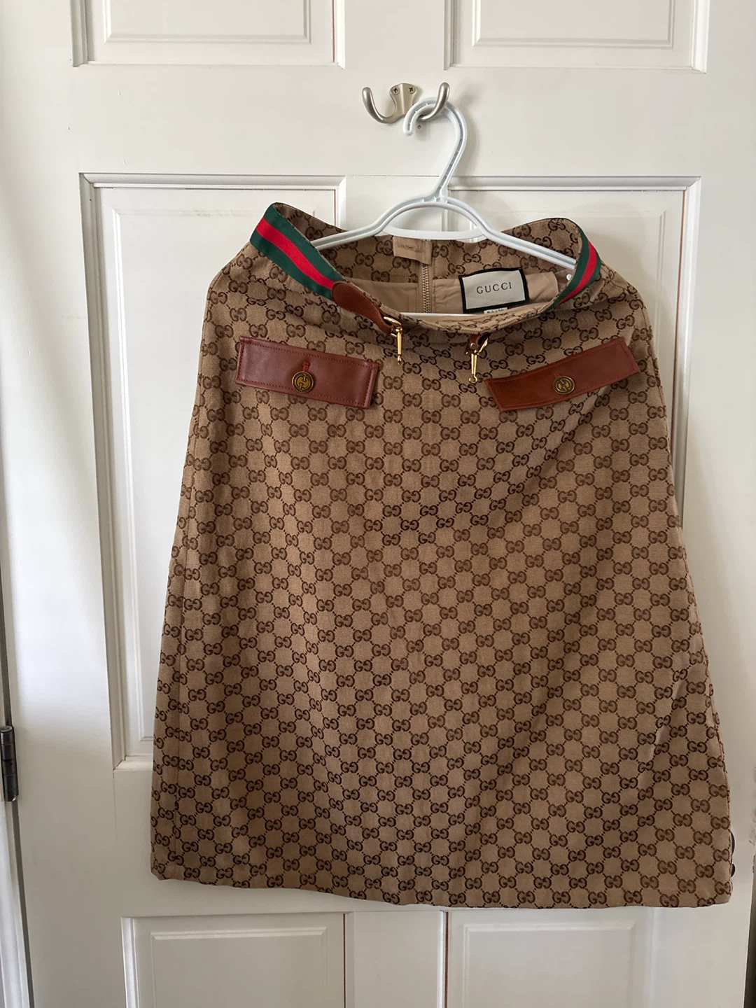 Gucci Monogram Midi Skirt