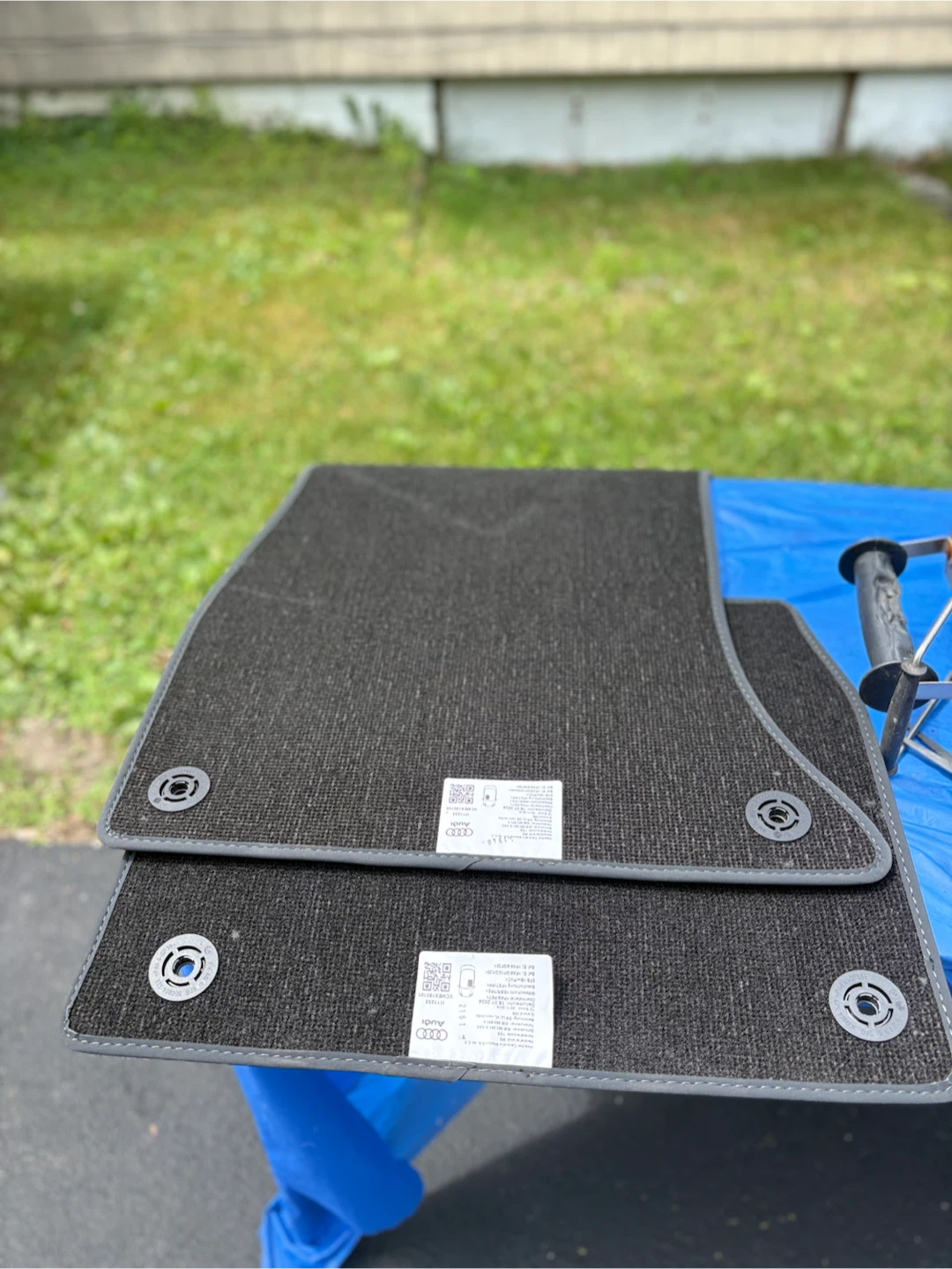 Never used floor matts for a 2012 Audi A5.