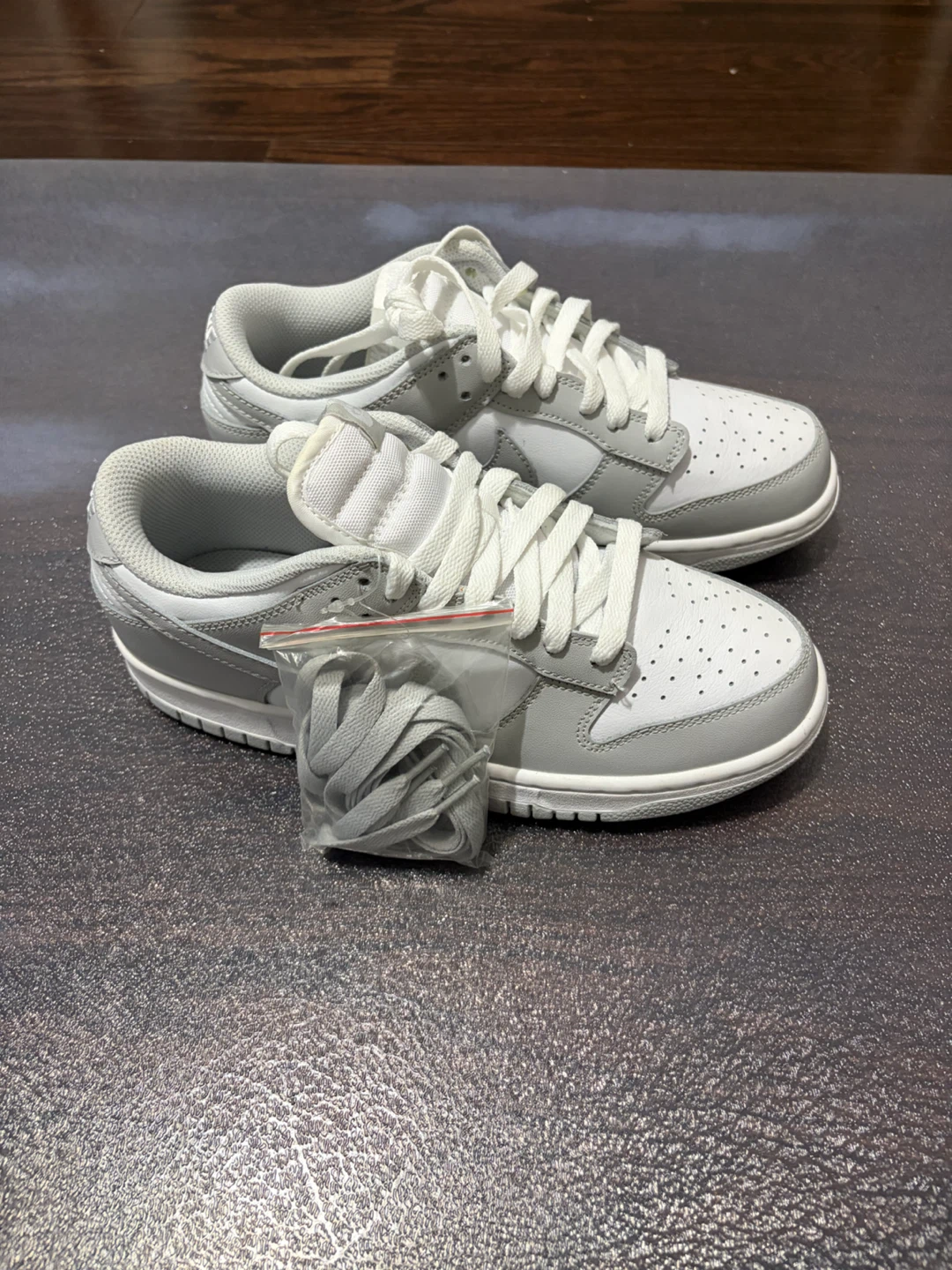 Nike Dunk Low Grey White Sneakers