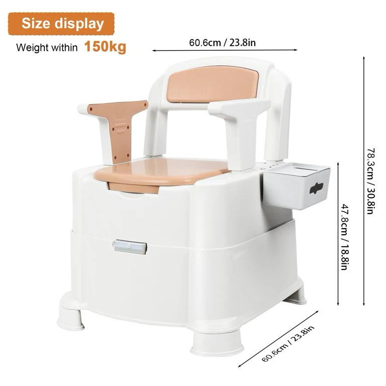 Portable Toilet Chair with Night Light - photo 4