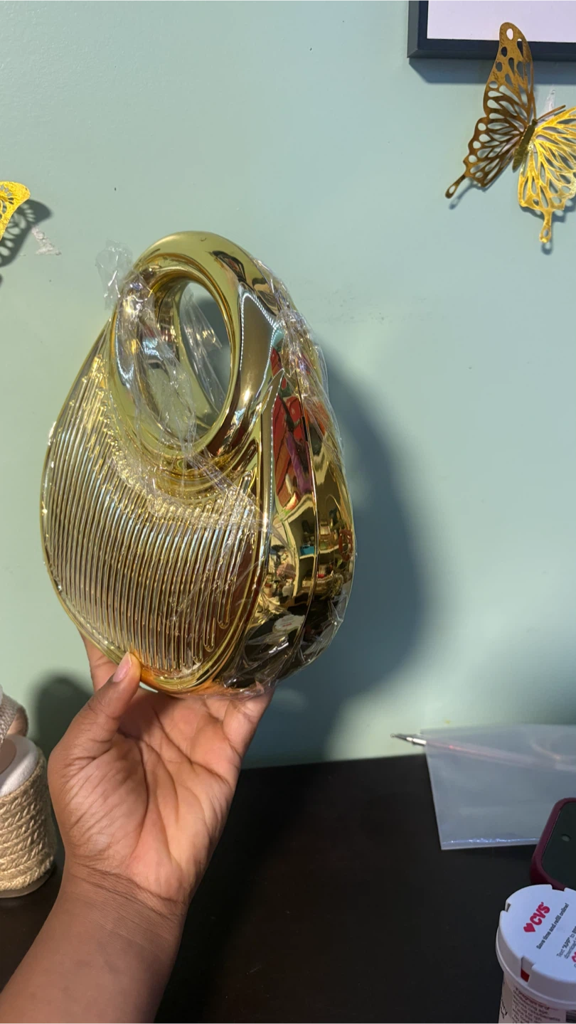 Gold Transparent Handbag - photo 2