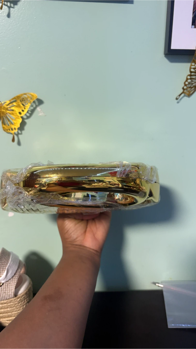 Gold Transparent Handbag - photo 3