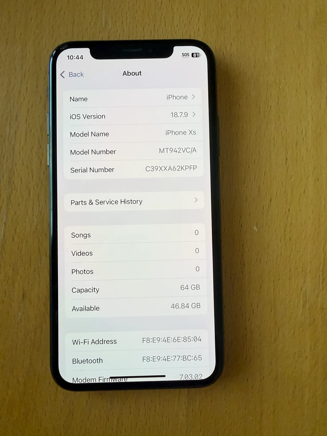 Apple iPhone Xs 64 GB - photo 2