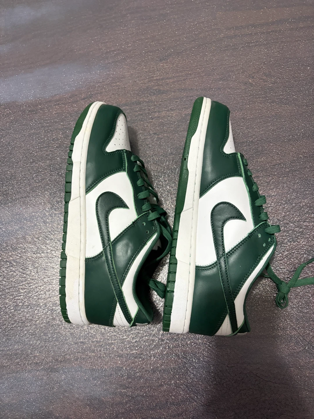 Nike Dunk Low Green White Men's Sneakers - photo 4