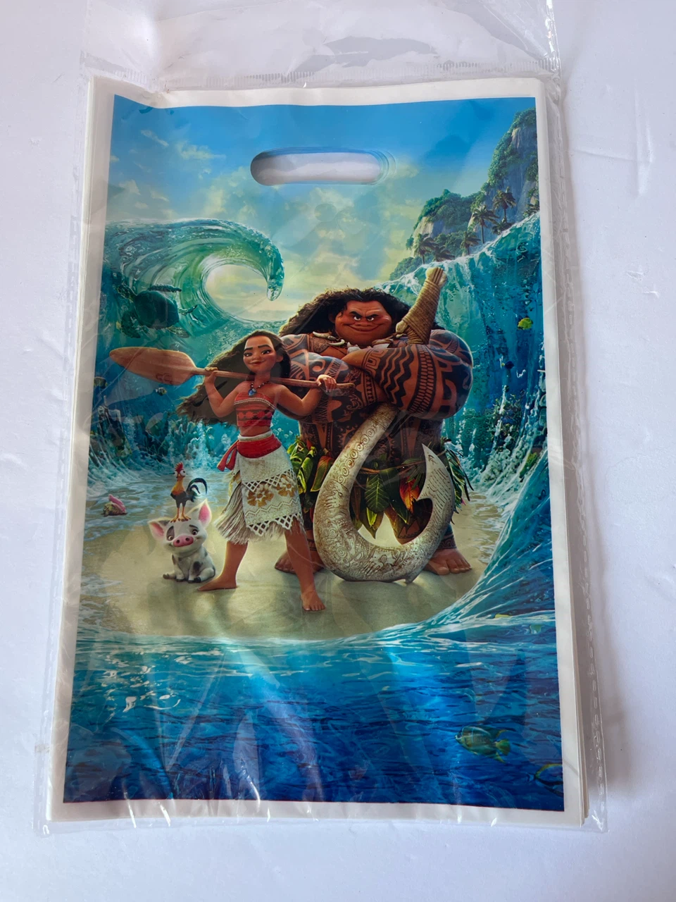 Moana Vinyl Favor Bags (50 Pack)