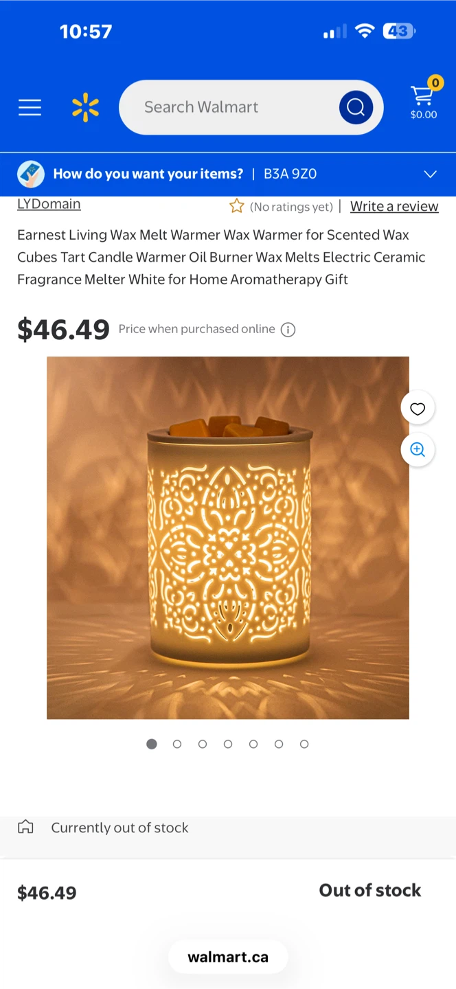 White Ceramic Wax Melt Warmer BRAND NEW IN BOX - photo 3