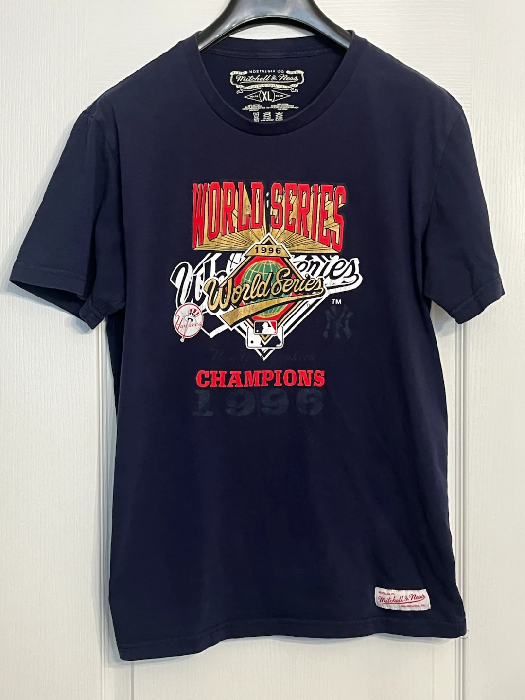 Mitchell & Ness 1996 Yankees World Series Champions T-Shirt XL