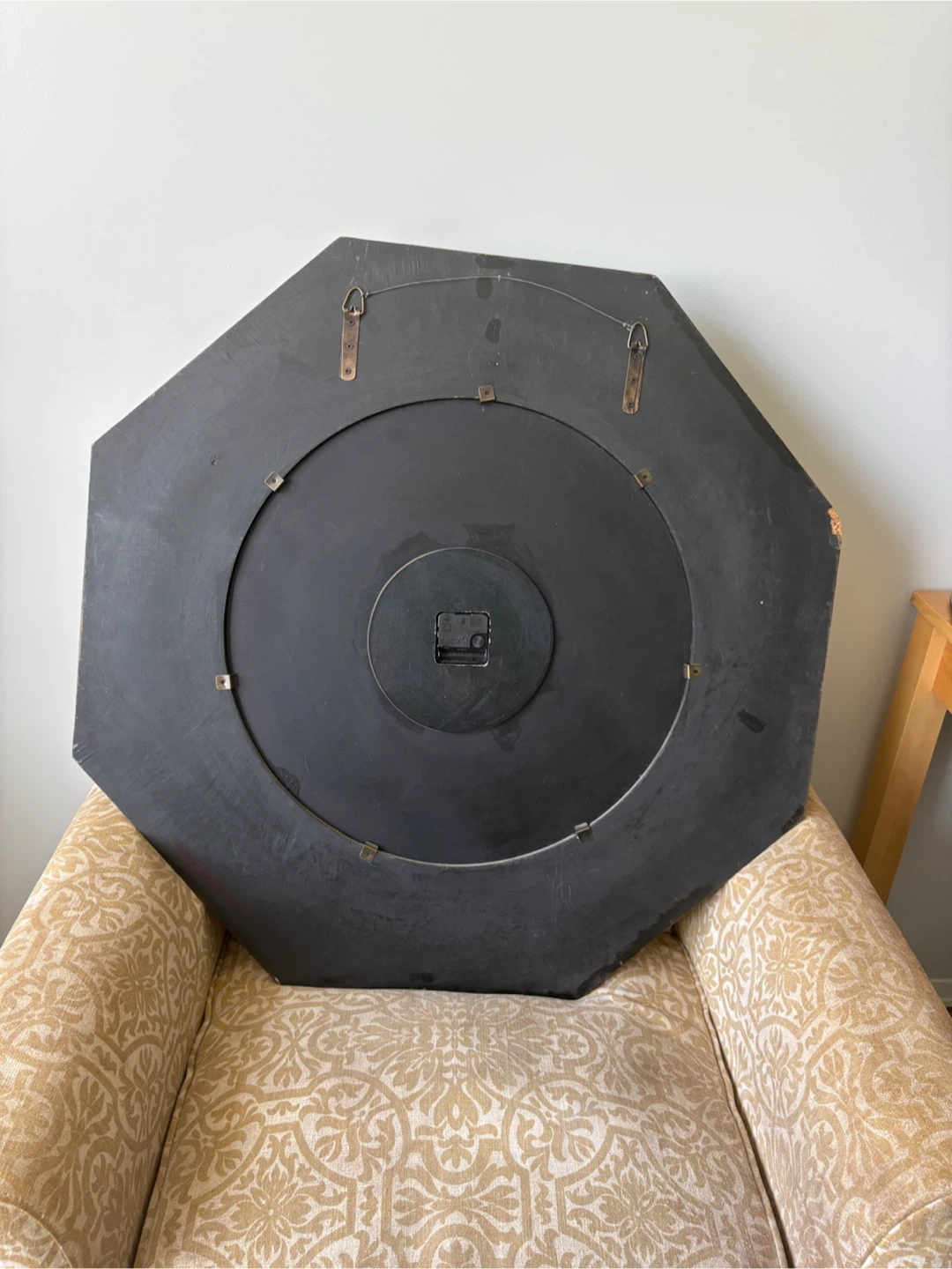 Octagonal Wall Clock with Roman Numerals - photo 2
