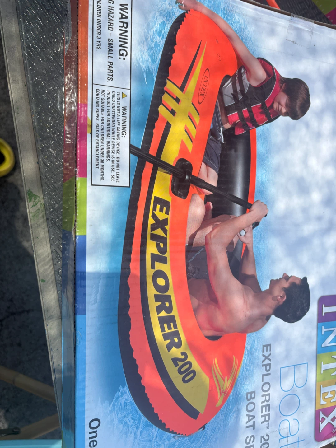 Intex Explorer 200 Boat Set - photo 3