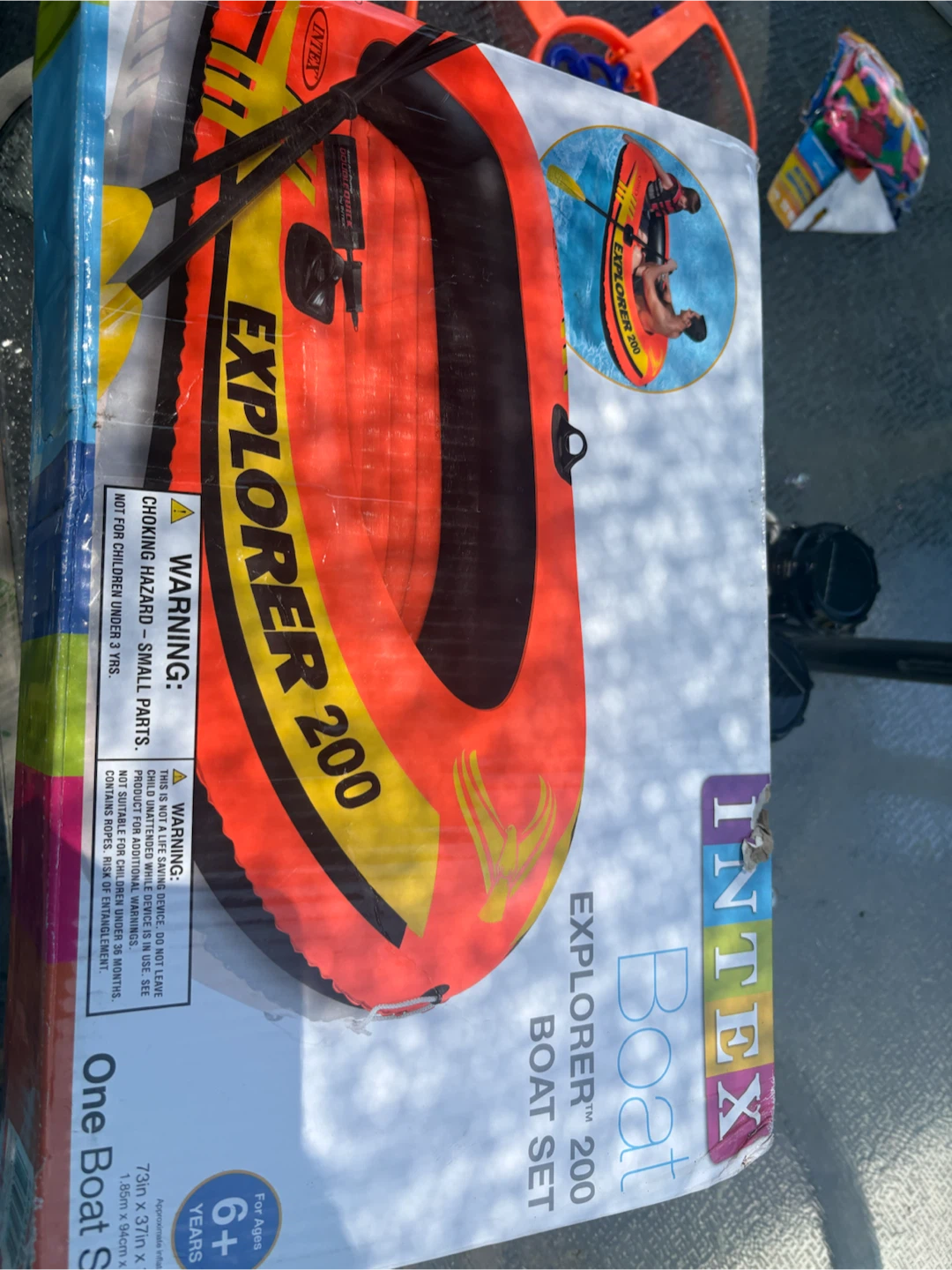 Intex Explorer 200 Boat Set - photo 4