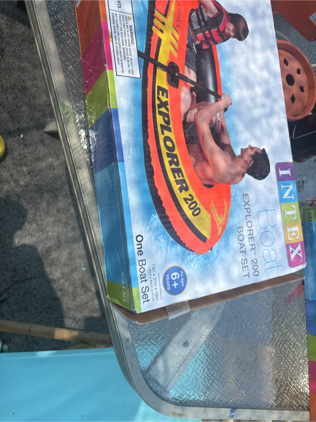 Intex Explorer 200 Boat Set - photo 5