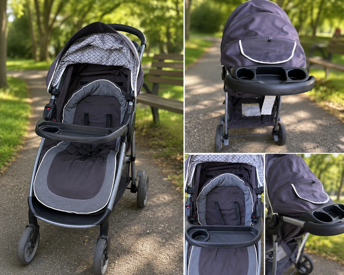 Grey Stroller
