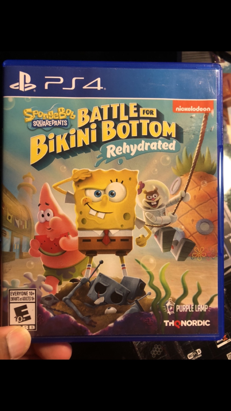 SpongeBob SquarePants: - Rehydrated PS4 Game