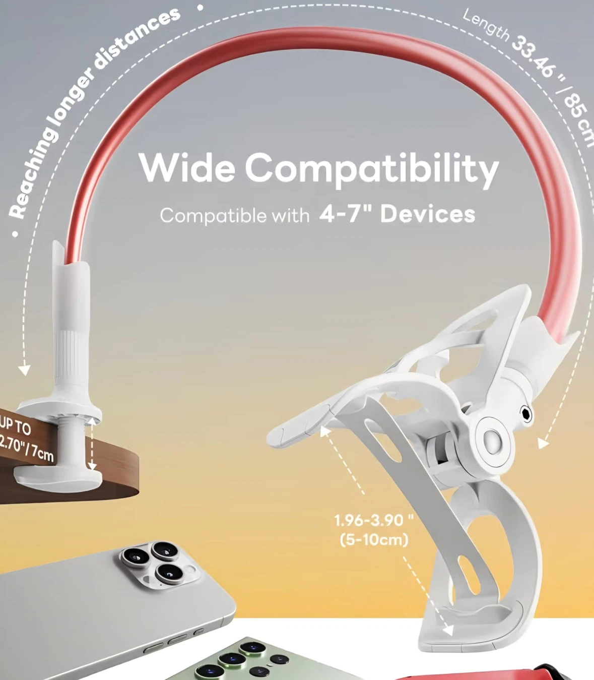 Gooseneck Phone Holder Stand - photo 2