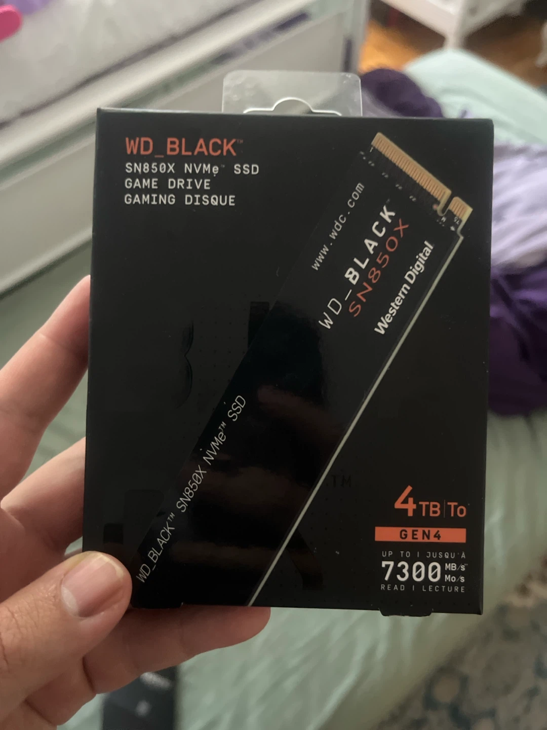 WD_BLACK SN850X NVMe SSD 4TB