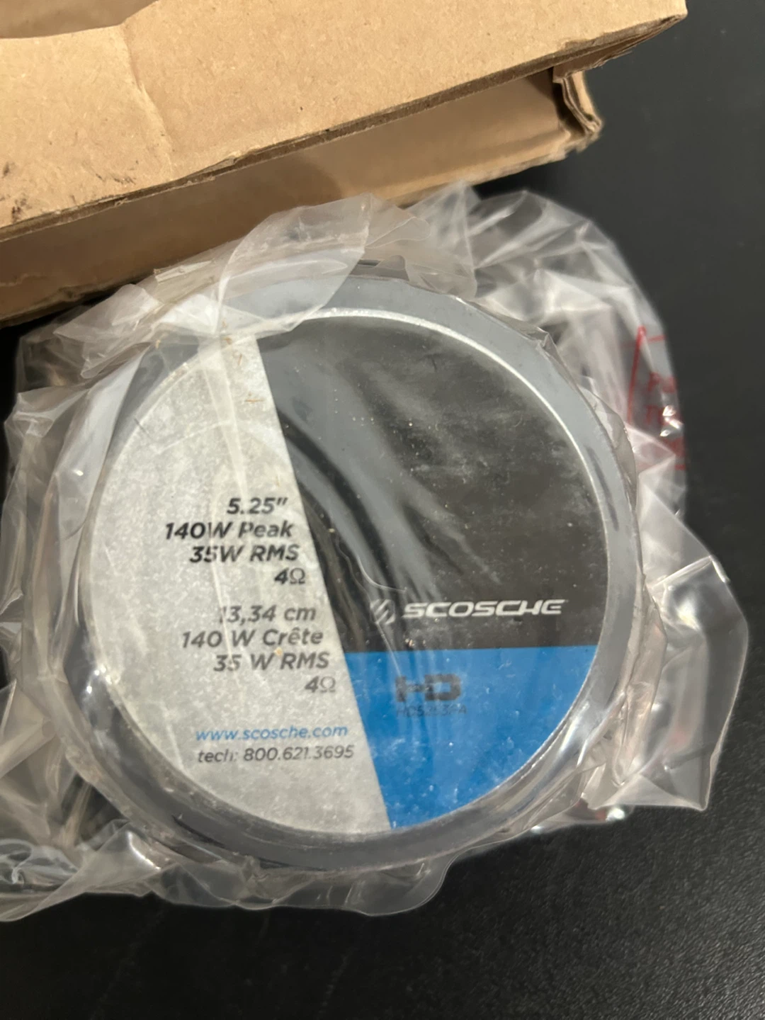 Scosche HD 5.25" 140W Peak Car Speaker - photo 2