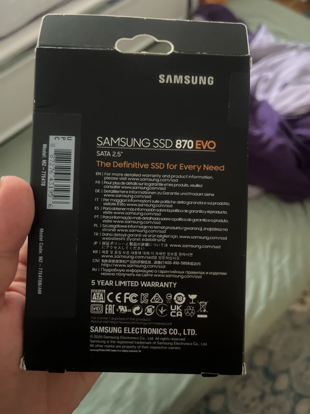 Samsung 870 EVO 4TB SSD - photo 2