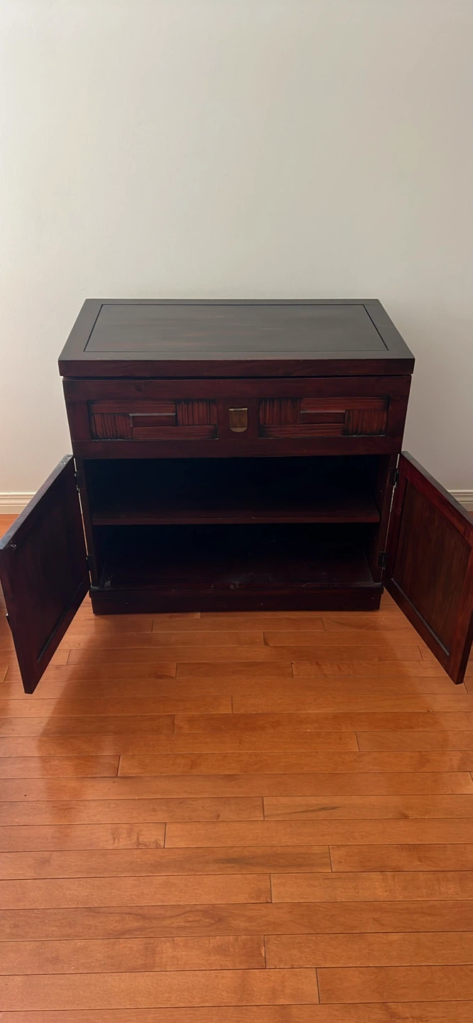 Pier 1 Imports Wooden Cabinet - photo 2