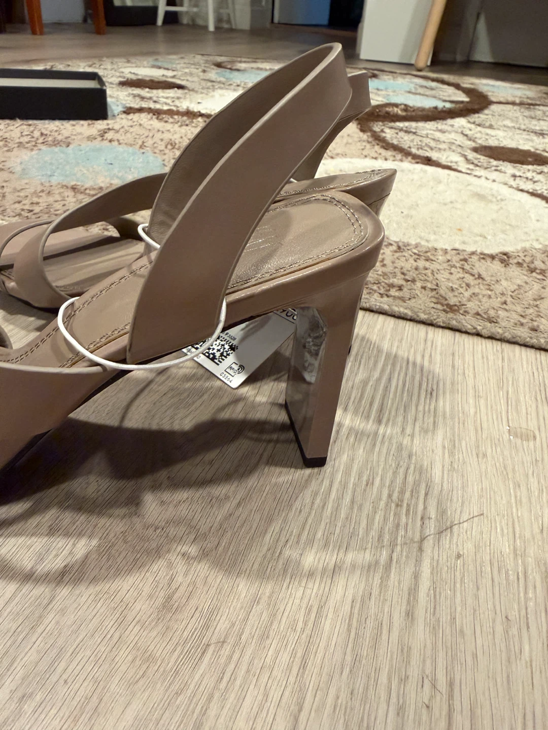 H&M Women's Beige Block Heel Sandals - photo 3