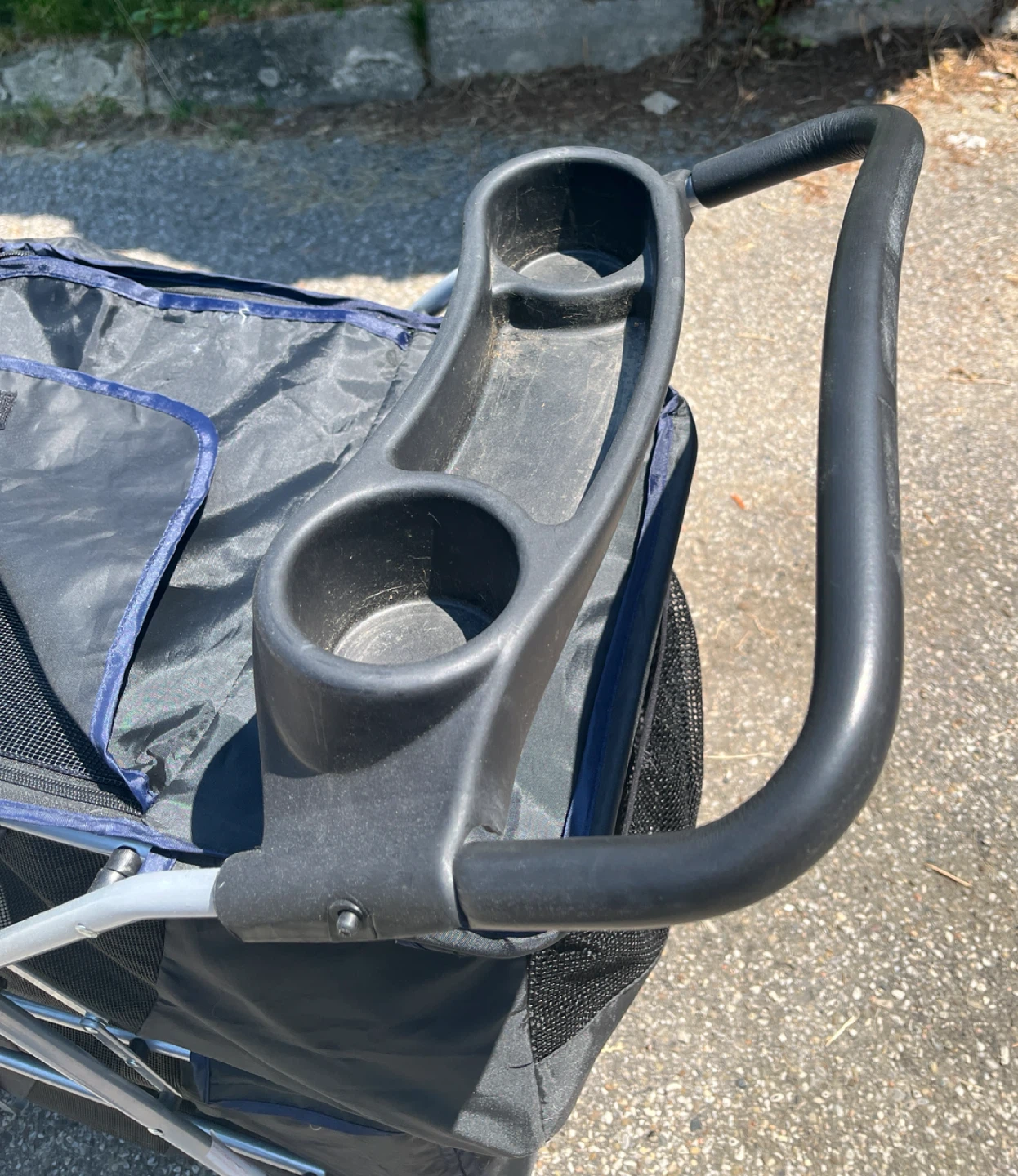 2 level Black Pet Stroller - photo 5