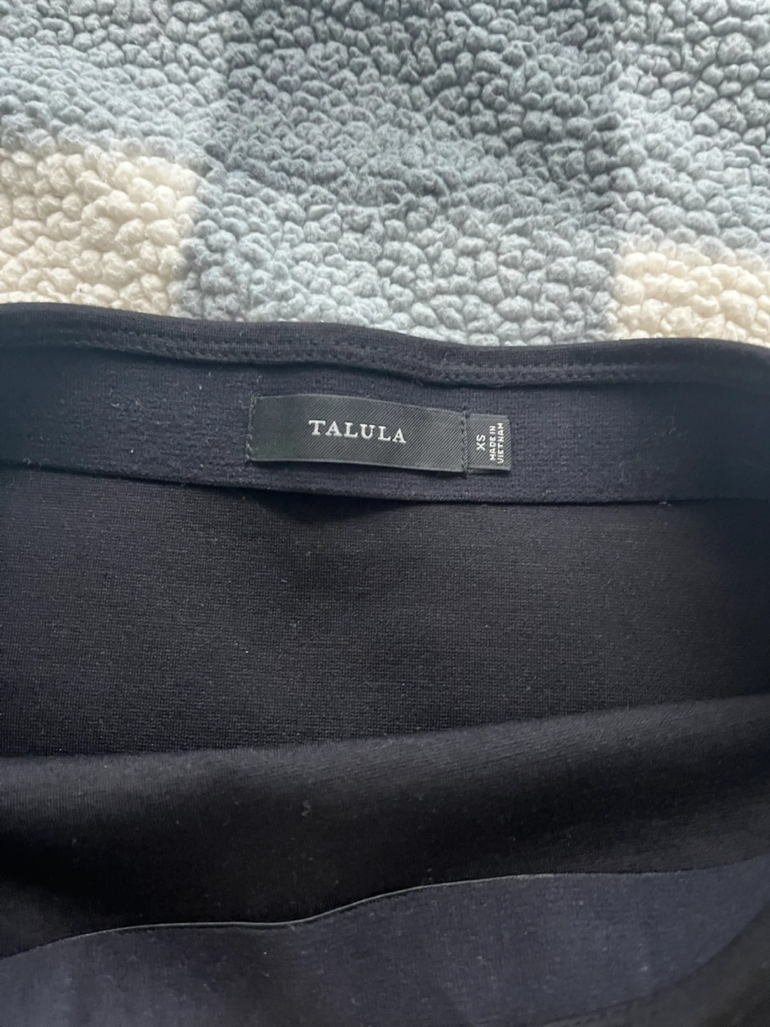 Talula Black Wrap Mini Skirt XS - photo 3