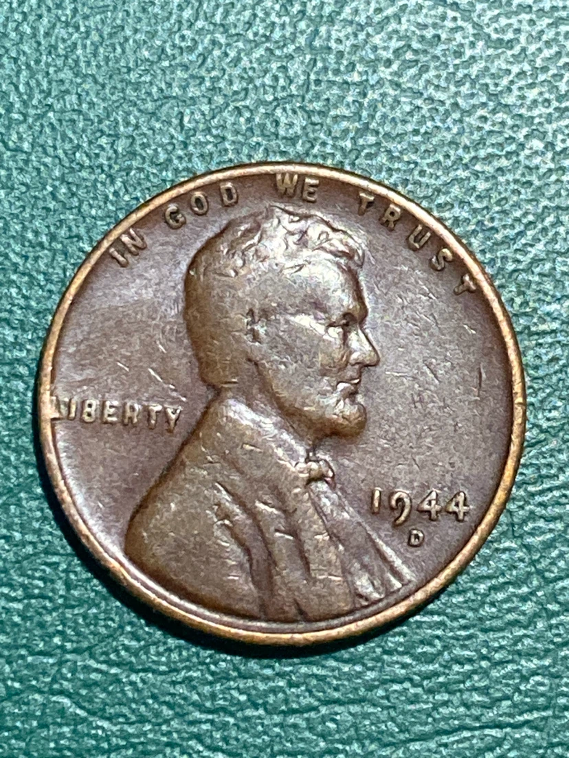RARE & EROR. 1944 United States One Cent Penny.