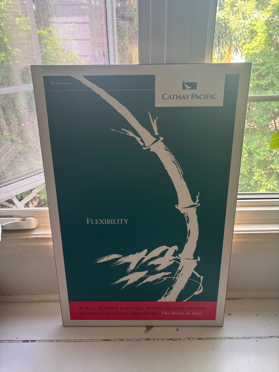 Cathay pacific sign