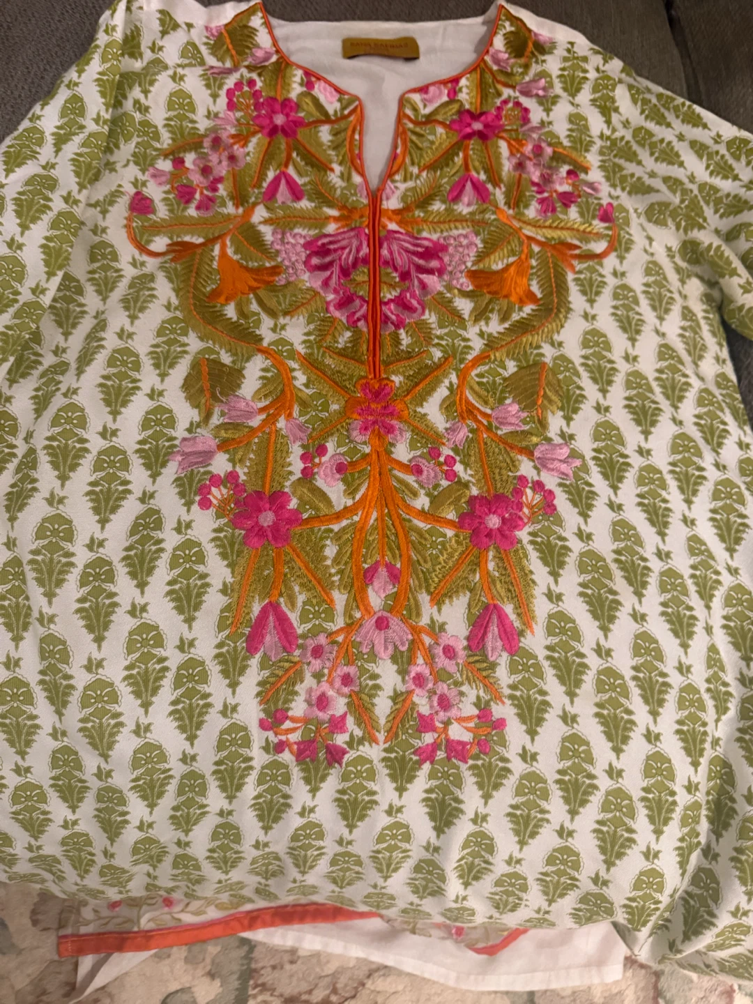 Sana safinaz Embroidered Kurti medium
