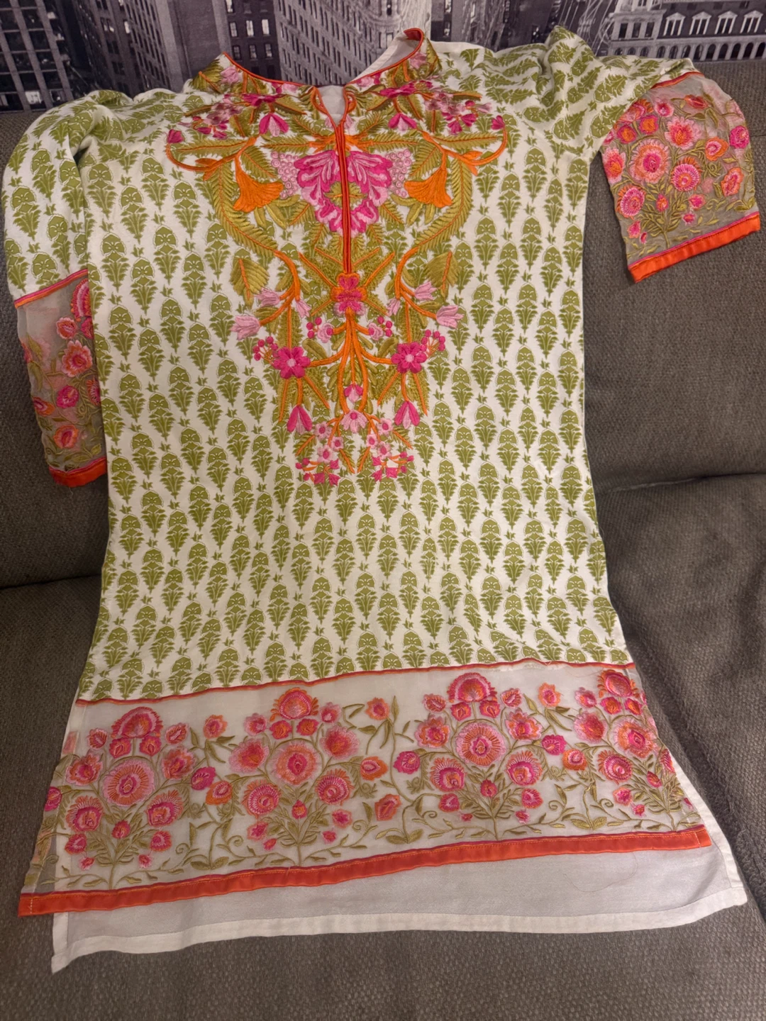 Sana safinaz Embroidered Kurti medium - photo 2