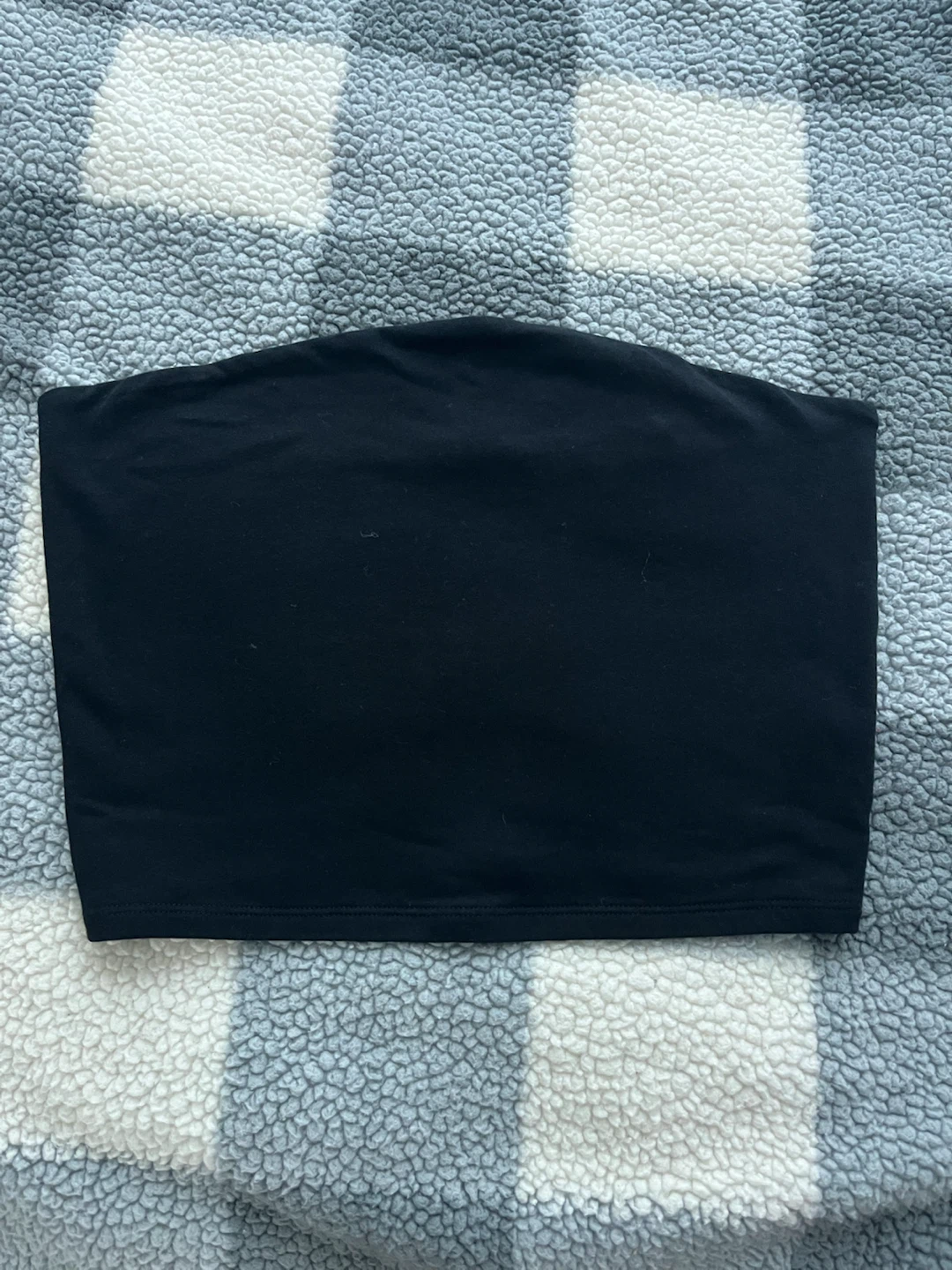 Garage Black Strapless Tube Top