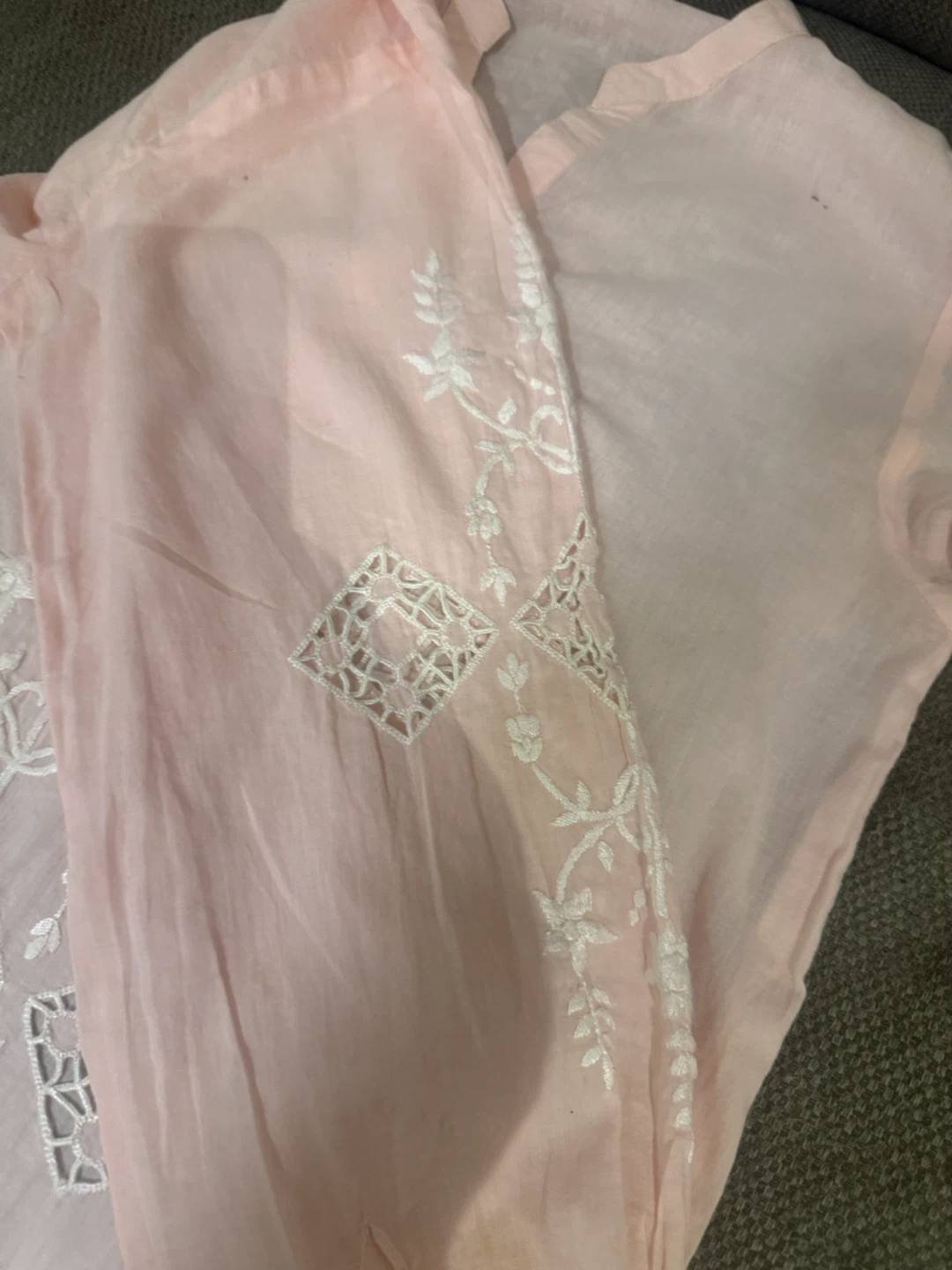 Pink Embroidered Tunic Top - photo 4