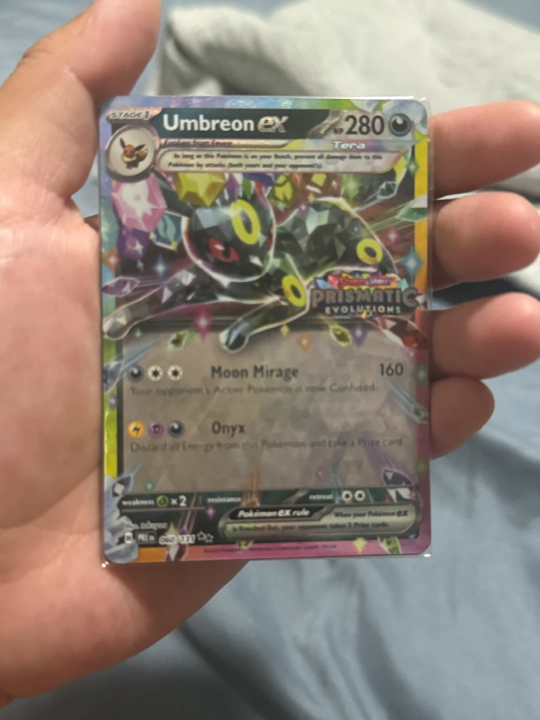 Pokemon Trading Card - Umbreon EX