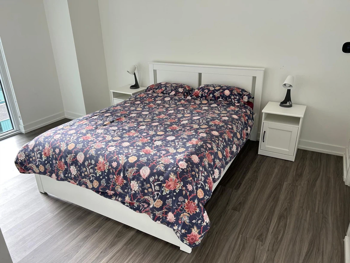 IKEA King White Bed Frame
