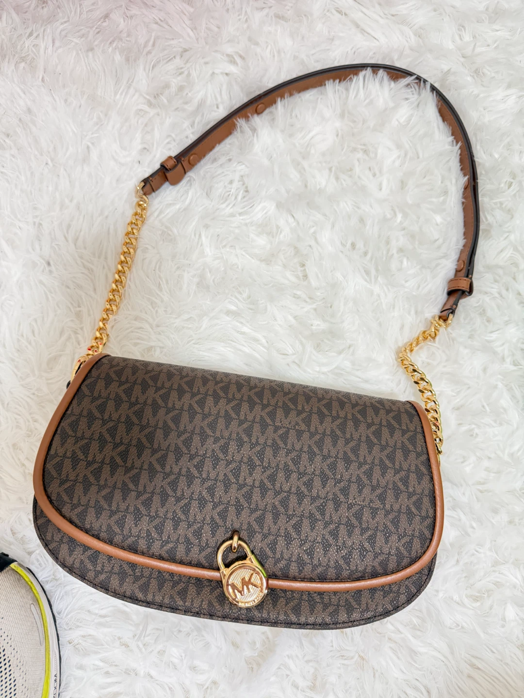 Michael Kors Signature Monogram Shoulder Bag