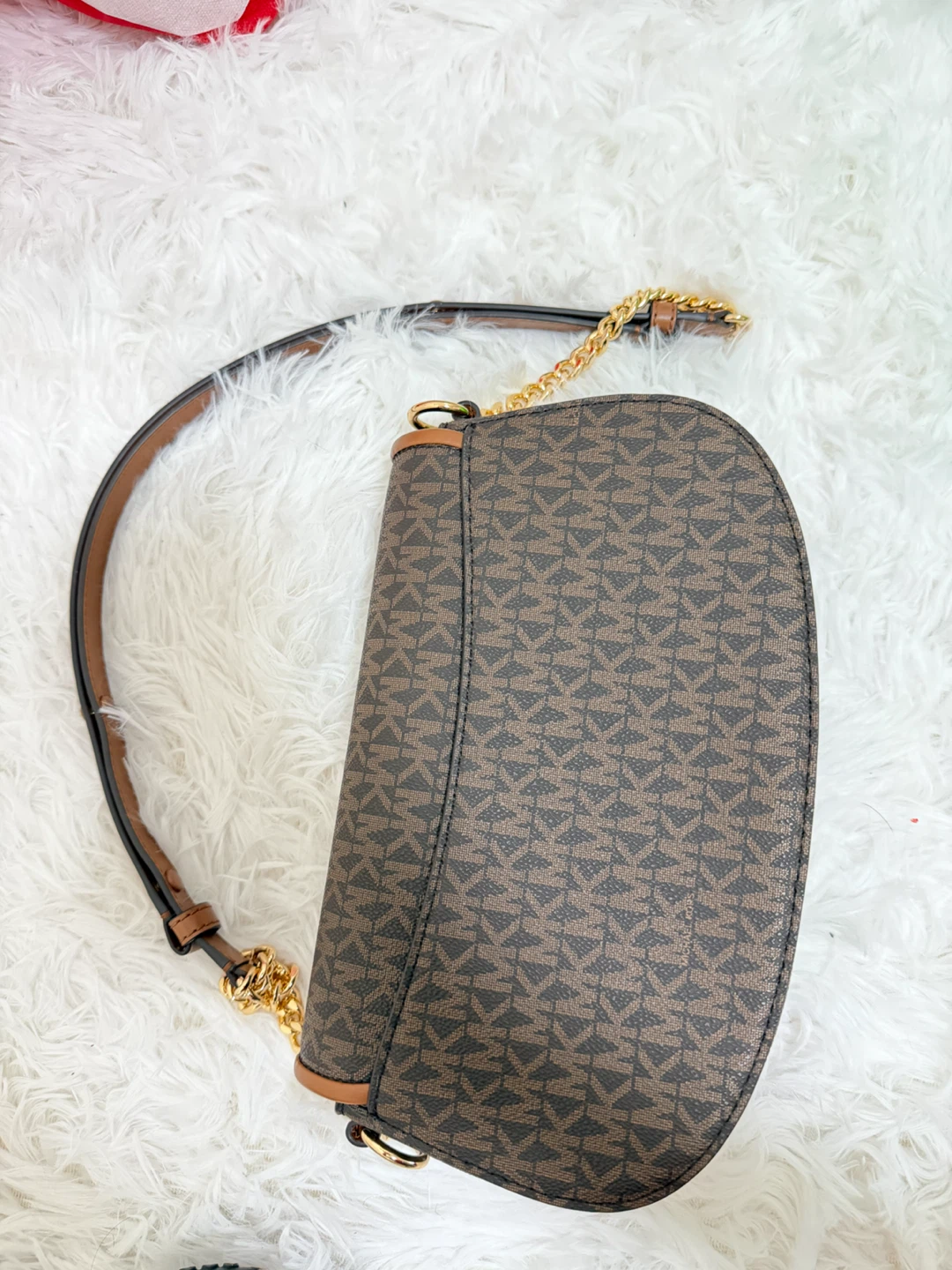 Michael Kors Signature Monogram Shoulder Bag - photo 2