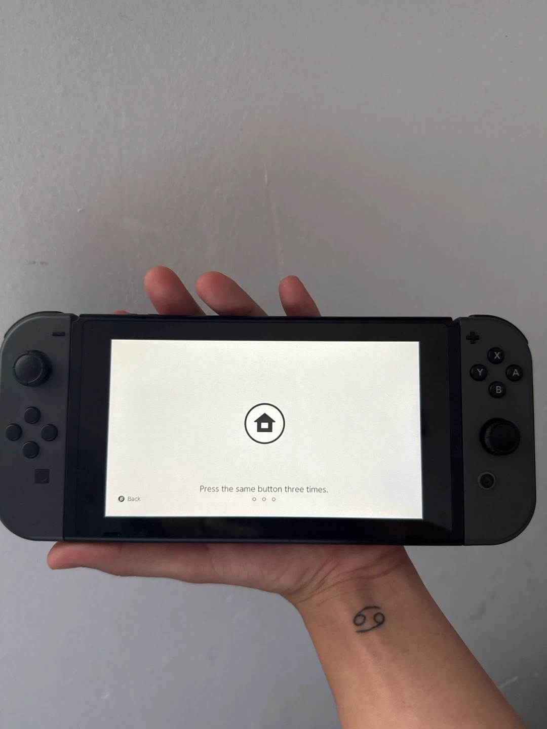 Nintendo Switch Console Gray - photo 2