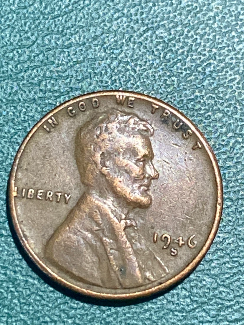 1946 S Lincoln Wheat Penny ( Eror)