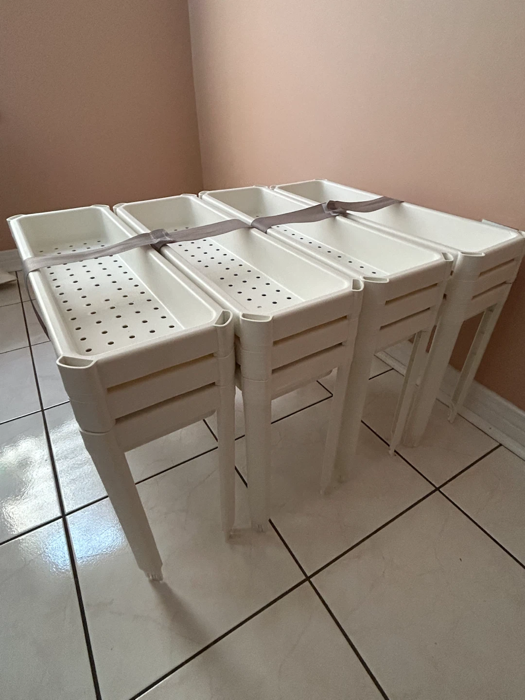 IKEA Vesken 3-Shelf Rolling Cart