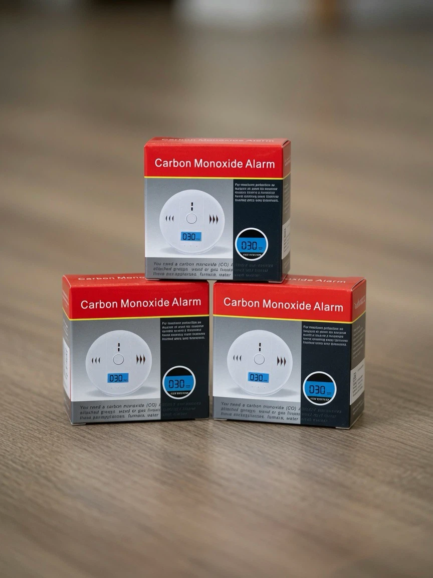 Carbon Monoxide Alarm - New in Box (3 Units)
