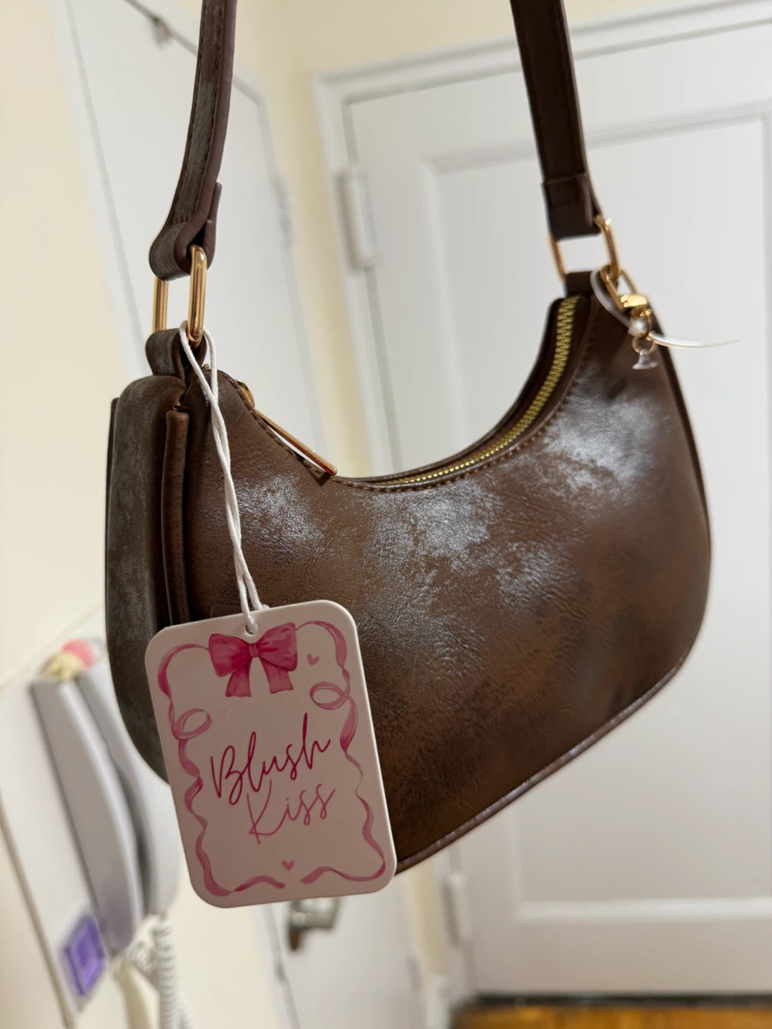 Brown Shoulder Bag - photo 3