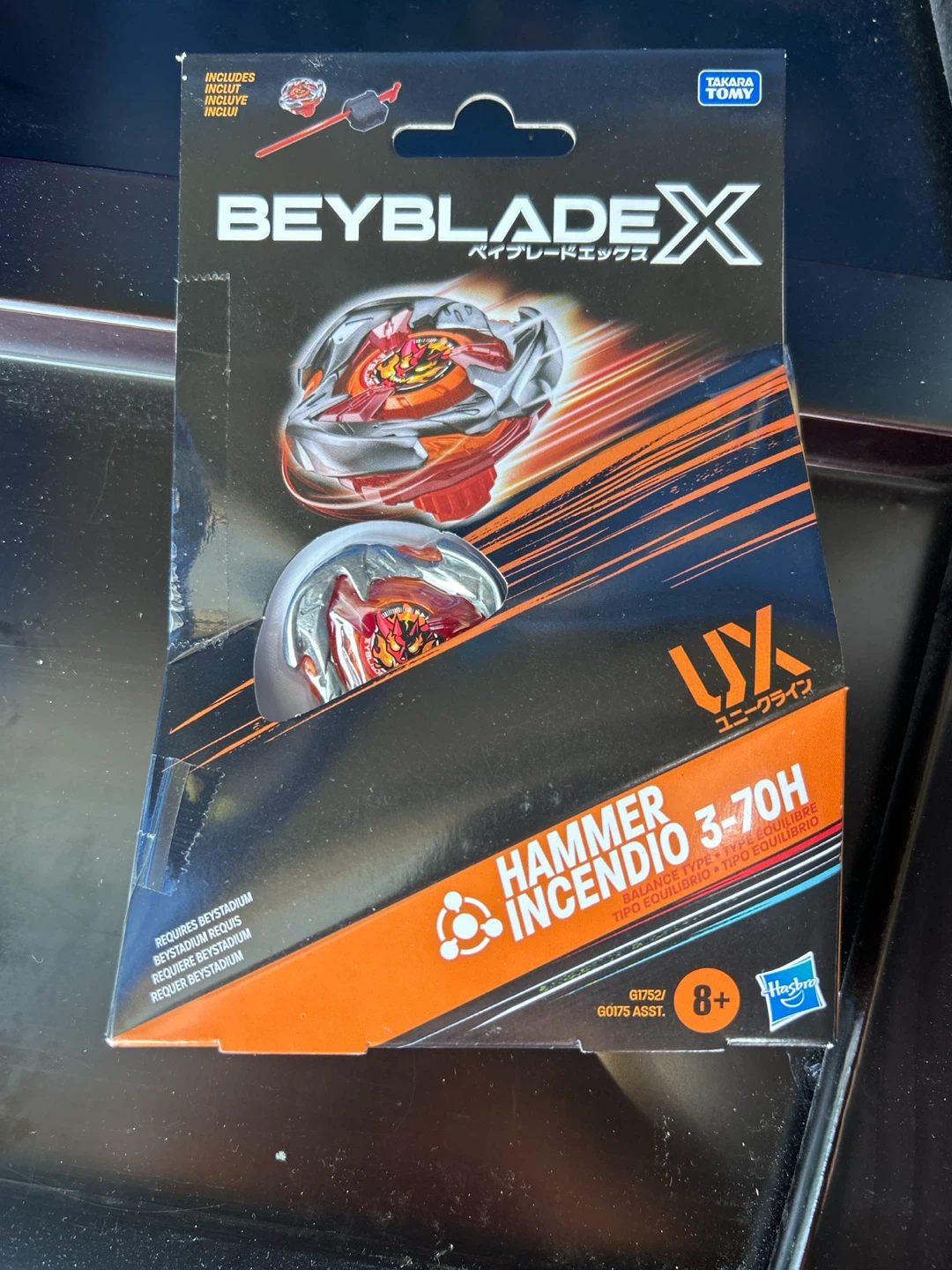 Beyblade X Hammer Incendio 3-70H Toy