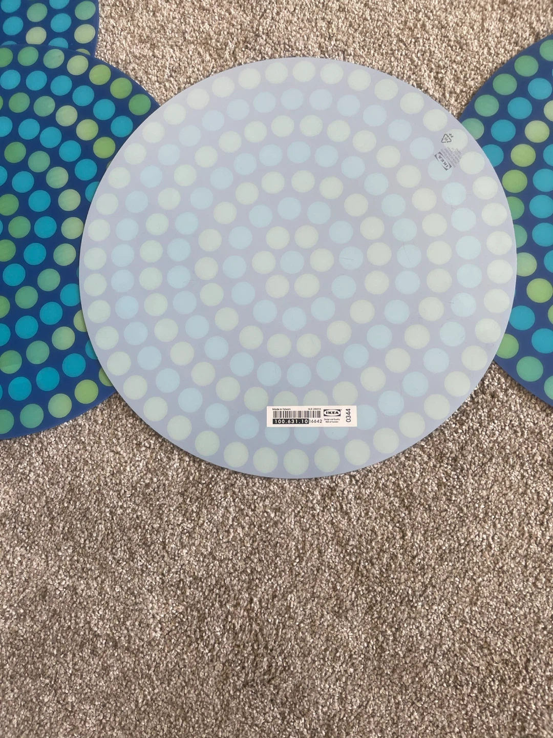 IKEA Placemats Set of 5 Polka Dot - photo 3